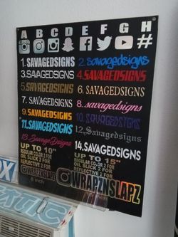 Vinyl stickers