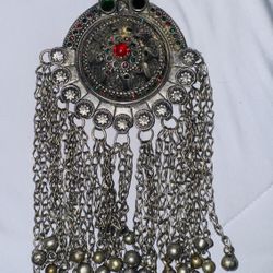 Large Tribal Pendant (Katawaz) - As Is