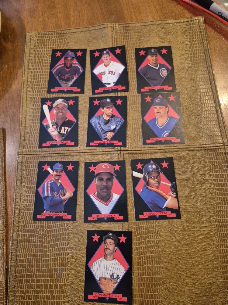 Set Of 10 Broder Cunningham SERIES 1 BASEBALL CARDS