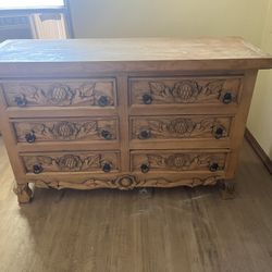 Dresser with Side Table