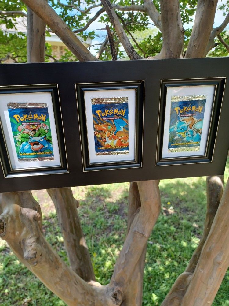 Base Set Pokémon Empty Packs.