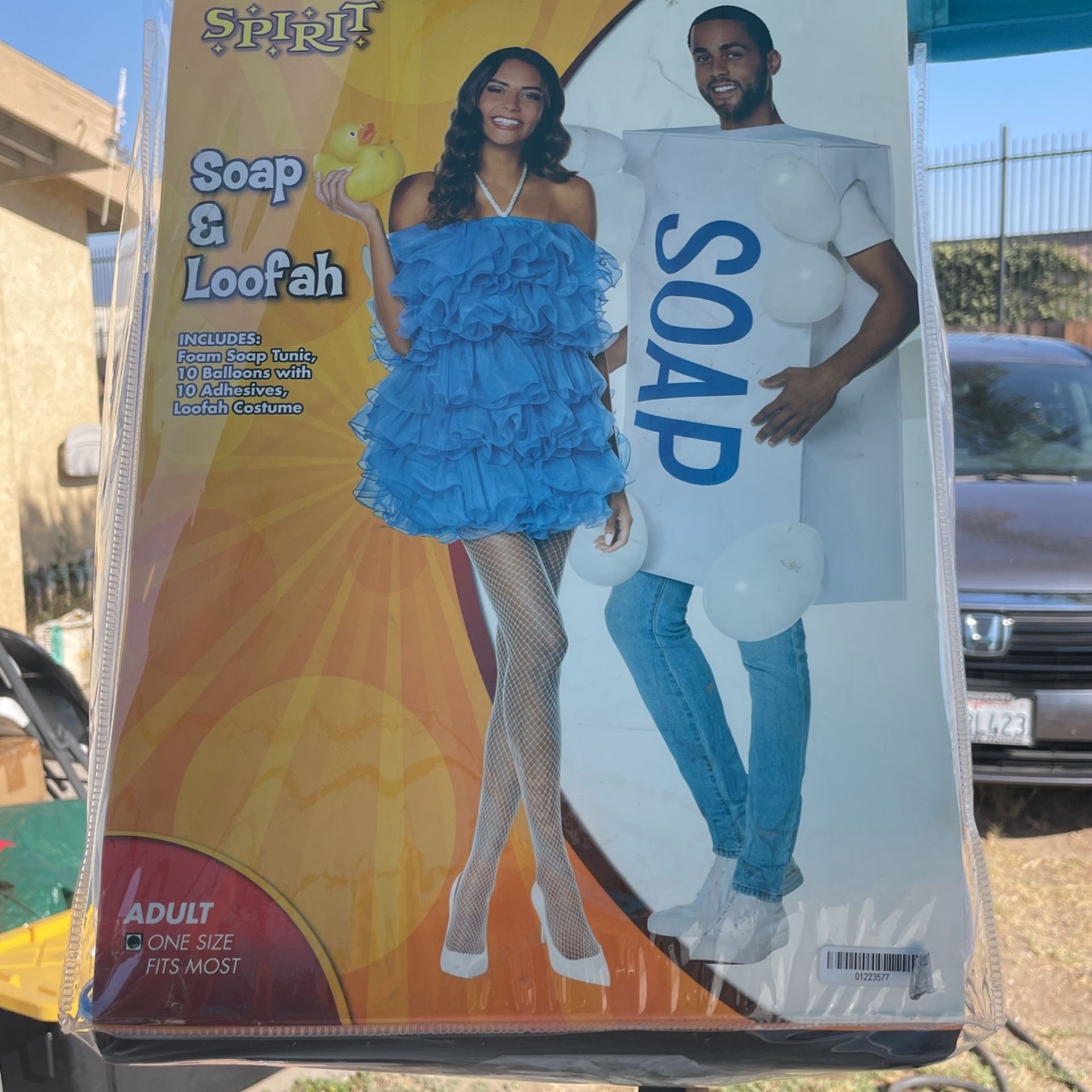 Soap & Loofah Costume
