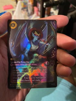 Disney Lorcana  Demona Scourge of the Wyvern Clan (Enchanted)