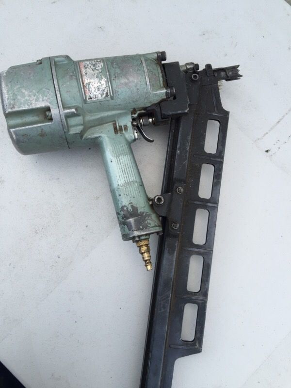 Hitachi framing nail gun