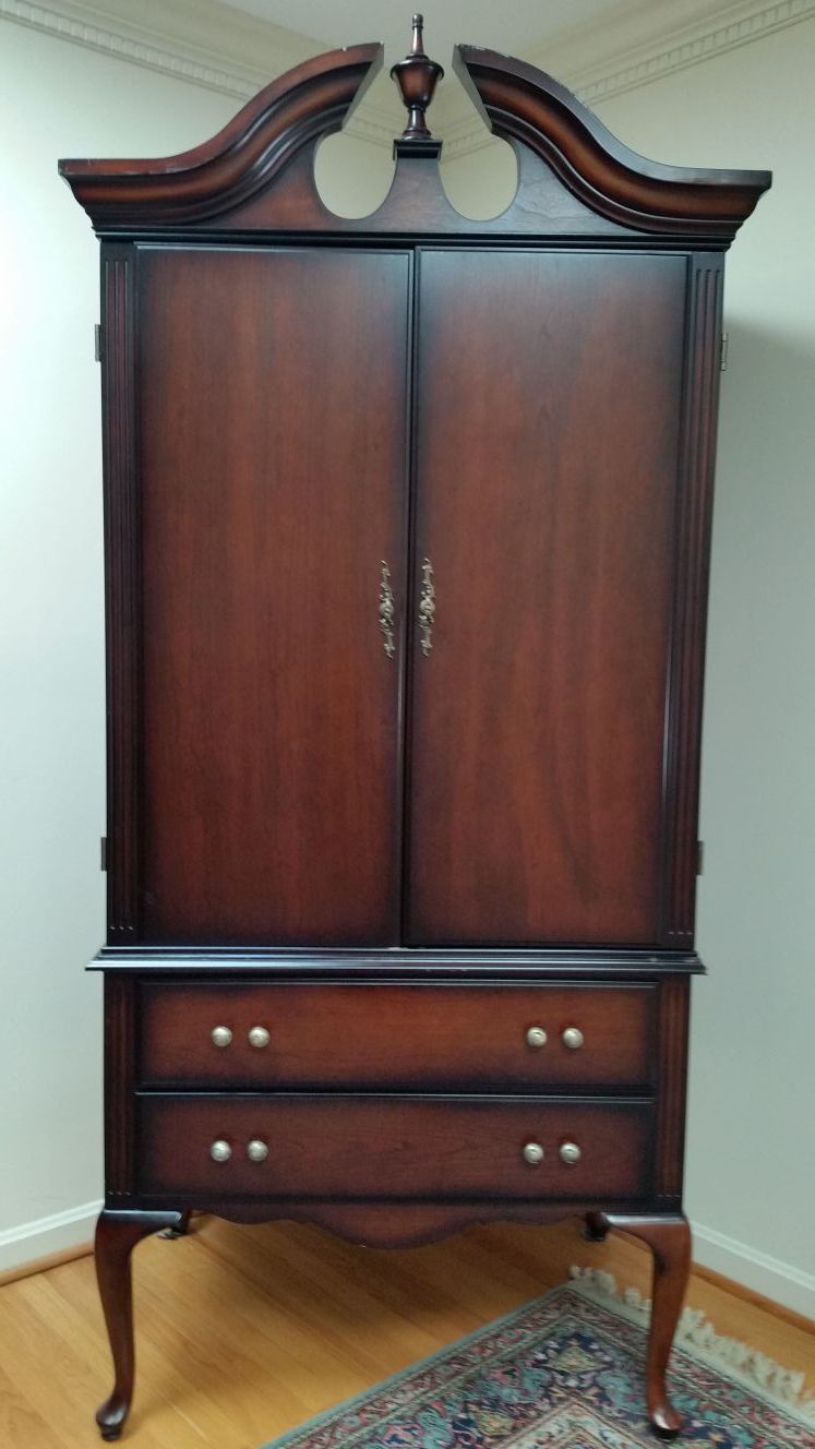 Bombay Company Queen Ann Armoire
