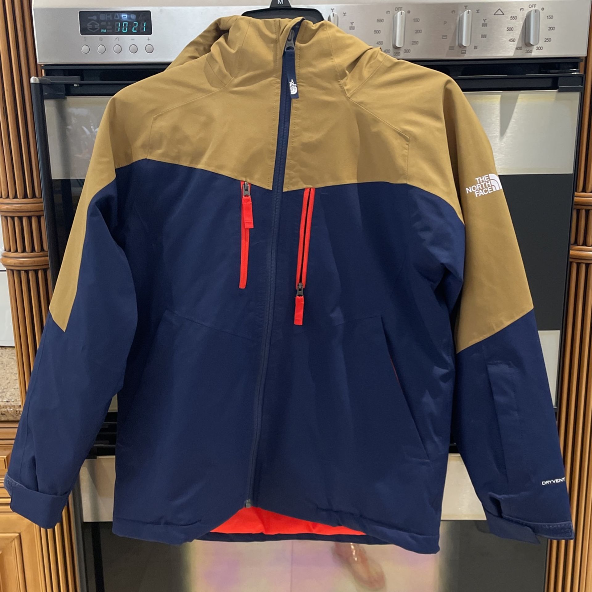 North  Face Ski Jacket With Face Mask & Hood Youth Medium