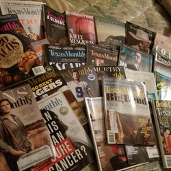 Texas Monthly magazine Collection 2017-2020 Era