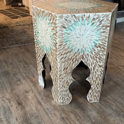Mosaic octagon Table