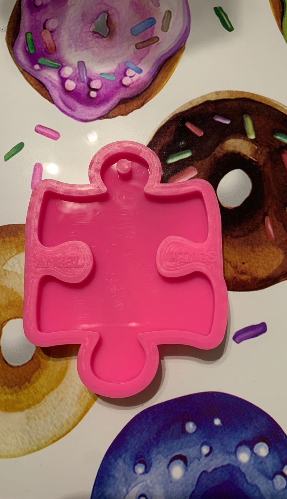 Resin mold autism