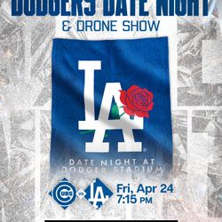 Dodgers Tickets - Dodgers Date Night Blanket