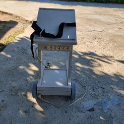 Tektronix 200 Series Mobile Oscilloscope Equipment Scope Cart With Integrate Power Strip With 6 Outlets 