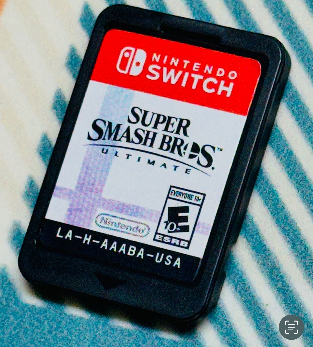 Super Smash Bros Ultimate Mario Nintendo Switch Game Tested Cartridge Only Works