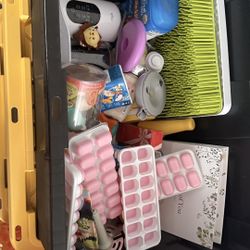 Bin Of Baby Stuff