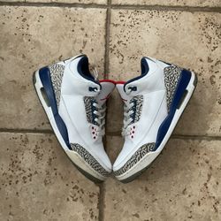 Nike Air Jordan 3 True Blue Men’s Size 12