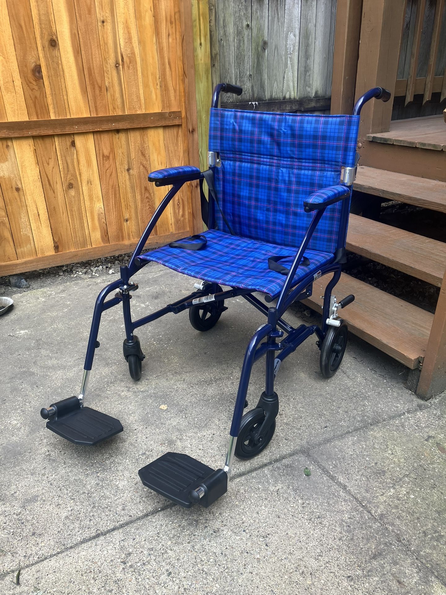 Drive Fly-Lite Lightweight Folding Wheelchair - Excellent Condition