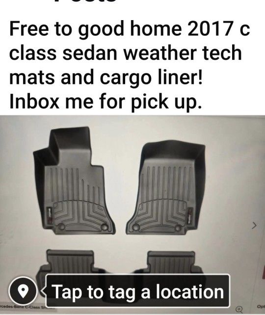 2017 C Class Weathertech Mats And Cargp Liner