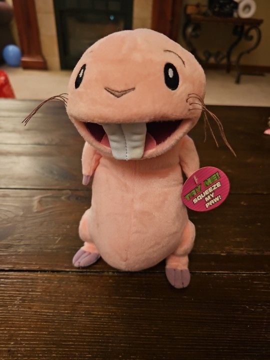 TALKIN' & GIGGLIN' RUFUS Kim Possible 10 Inch Plush - TESTED