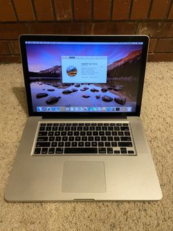 MacBook Pro 15” 2011 i7 - SSD