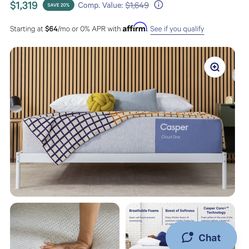 Casper Cloud One King Mattress