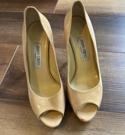 Jimmy Choo leather toes, size 35 , generally used in good condition 