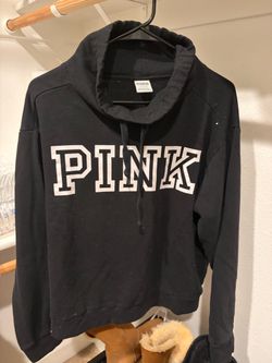 Victoria's Secret PINK Black Pullover Hoodie