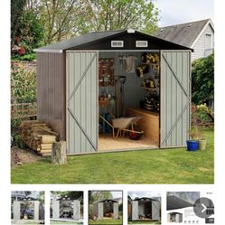 Aoxon Outdoor Shed 6x4