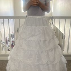 Brand New Crinoline Petticoat -Crinolina Nueva 
