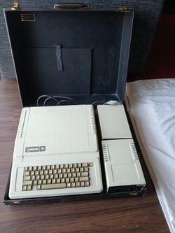 Apple IIe Computer with Disk II Drive