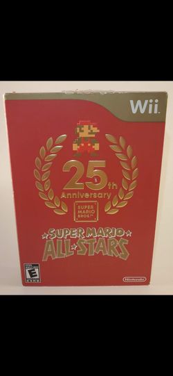 Wii - Super Mario All-stars game