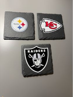 Custom Color Slate Coasters set of 4 $30