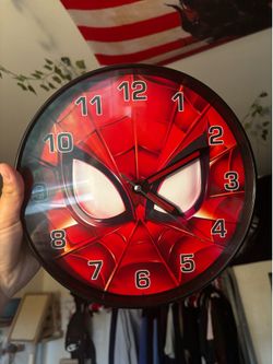Spider Man Clock