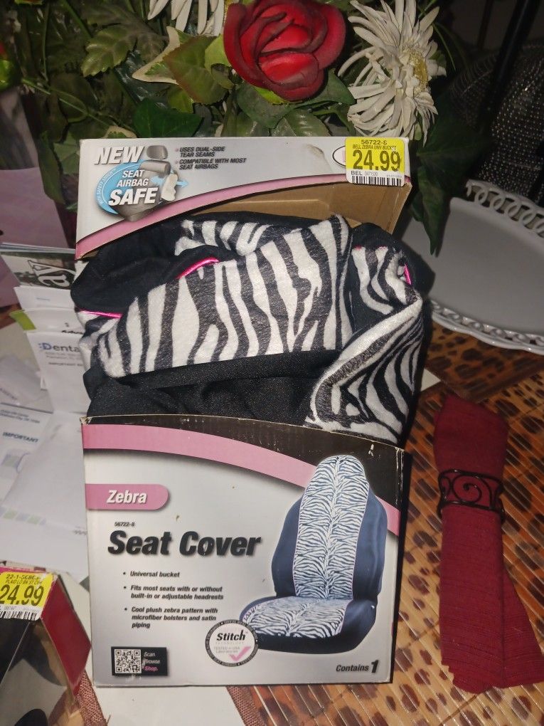 2 BRAND NEW CAR SEAT COVER ONLY 1 EACH BOX 8 EACH FIRM PAID 28 EACH