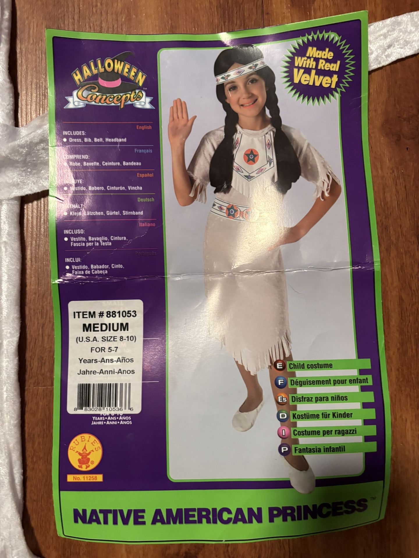 Native American Princess ~ Child’s