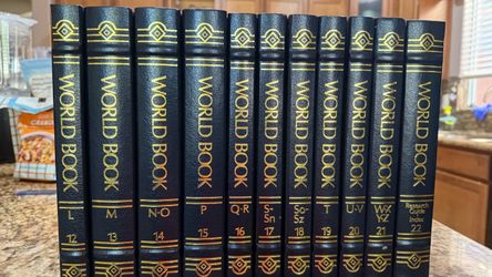 World Book Encyclopedia 1992 edition