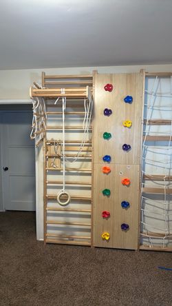 Swedish Ladder Climbing Wall.