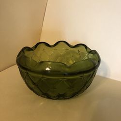 Indiana Vintage Green Bowl
