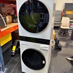 LG Stacked Washer And Dryer 