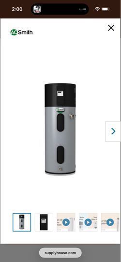A.O. Smith Heat Pump Water Heater 50g