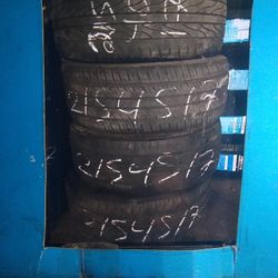 TIRE 215 45 17 Paid Cash Each ELMOFLES
