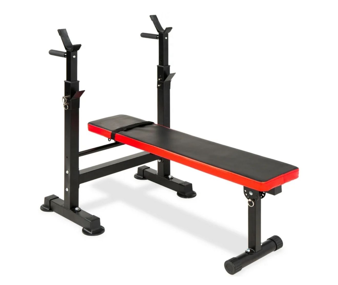 Adjustable Folding Weight Bench w/ Barbell Rack – New in Box 🏋️♂️💪