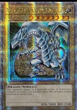 Blue-eyes White dragon. 25th anniversary Quarter century.