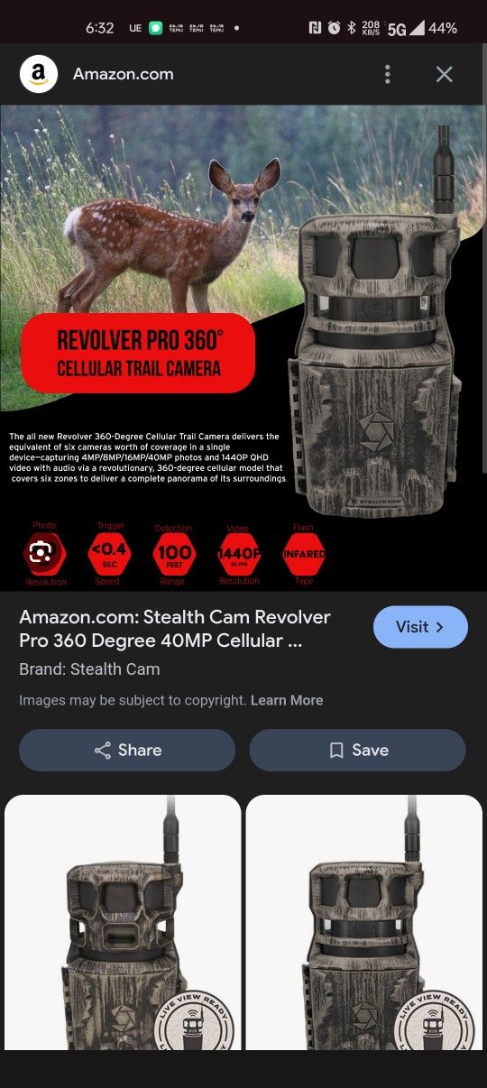 Trail Camera 360 View