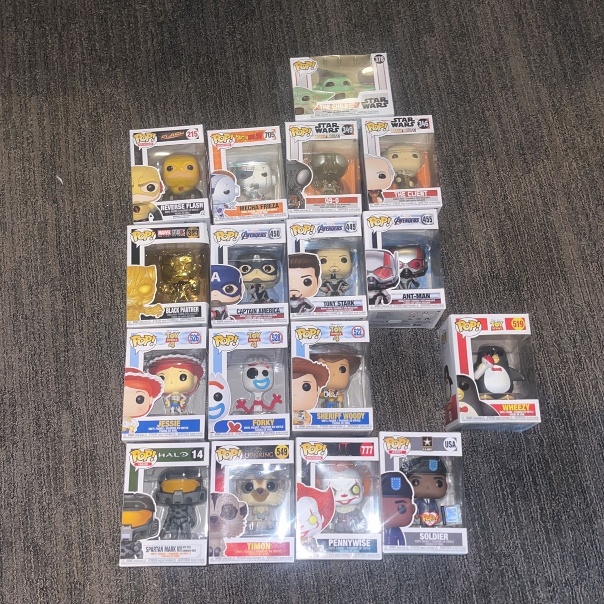 Funko POP’s      (LOOK AT DESCRIPTION)