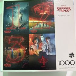 Puzzle Stranger Things Season1-4, 1000 PCs