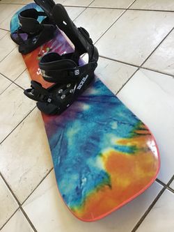 Size 158 (Wide) Aperture Snowboard w/ Large Union Bindings