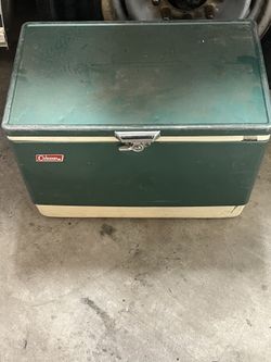 vintage coleman cooler