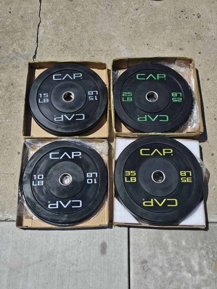 Bumper Plate Set (Cap Barbell)