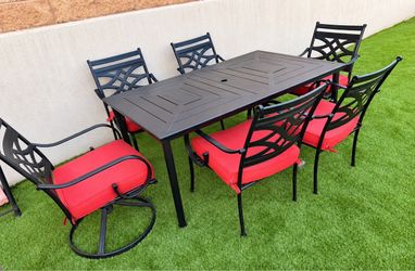Patio table set