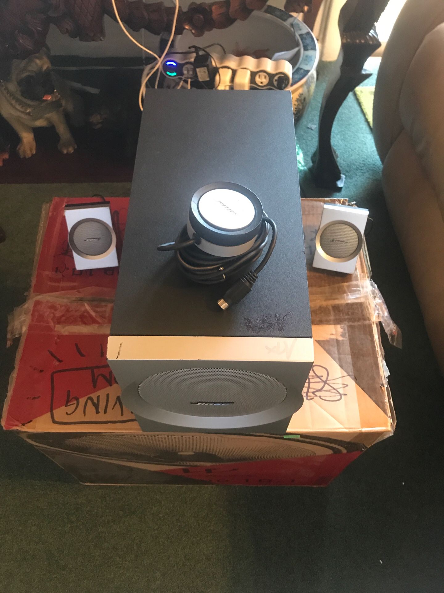 Bose companion 3 multimedia speakers system