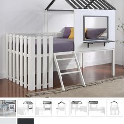 TWIN LOFT BED MATTRES SOLD SEPARATELY NEW IN BOX ☎️ 1714586,2564 